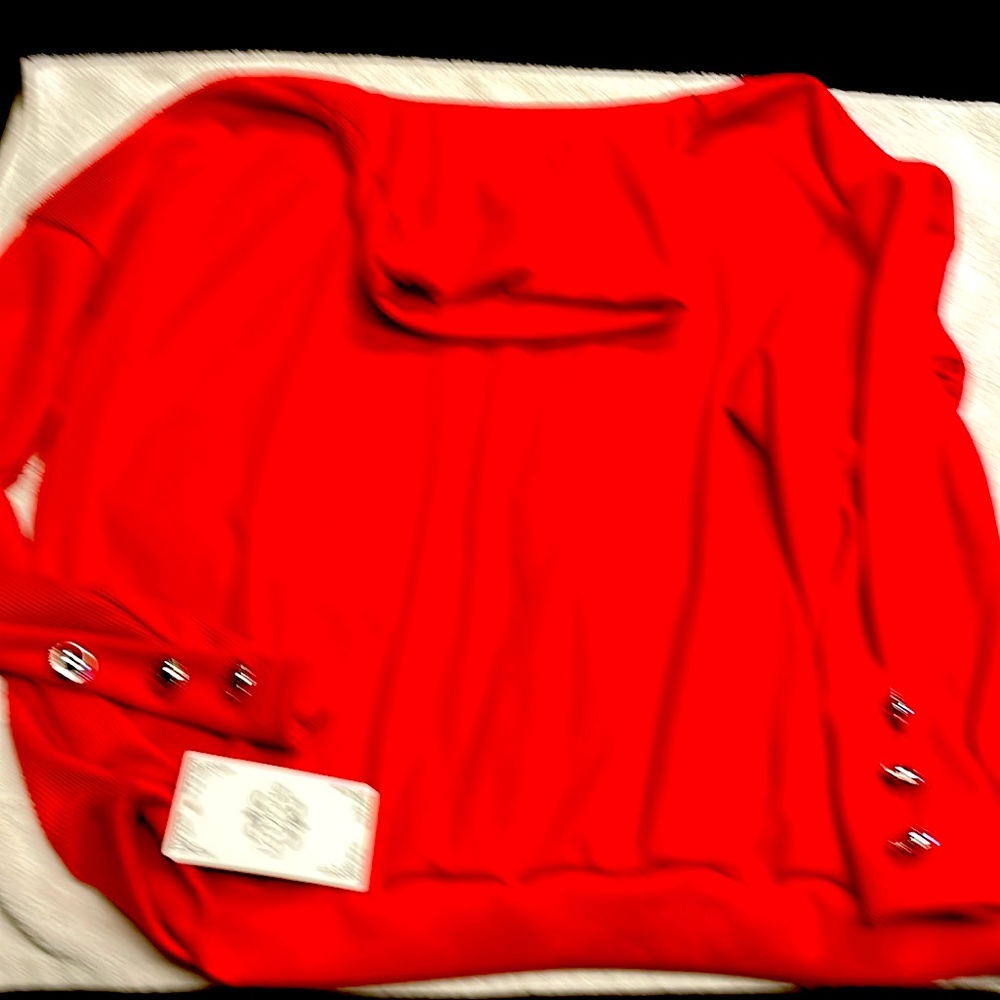 La Mode turtle neck, long sleeve,hand wash, cotton/ polyester. New, never worn.